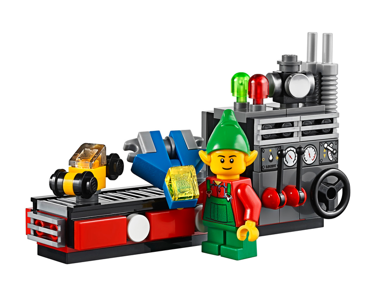 Illustration for article titled Christmas Comes Early To LEGO Land With Santa's Workshop